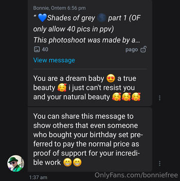 Full leaked Bonniefree private onlyfans photo