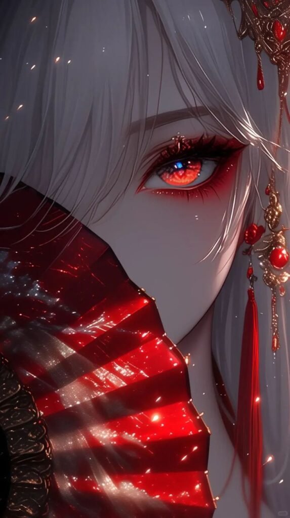 Anime PFP Red Eyes