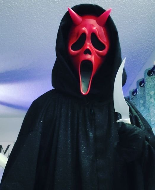 Red Theme Ghostface PFP