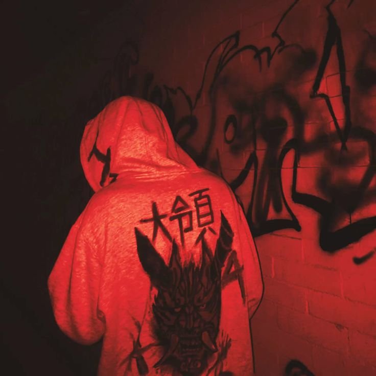 Red Aesthetic PFP Boy