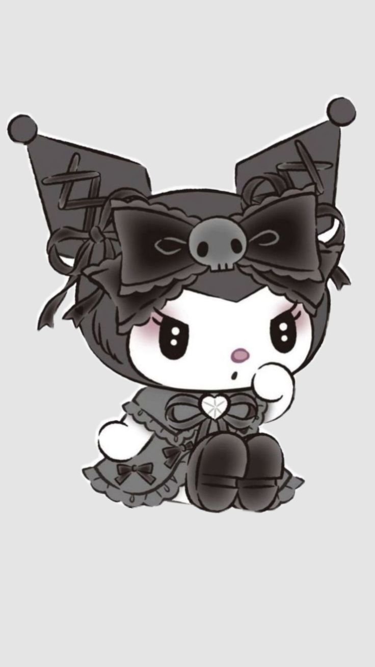 Kuromi PFP Black
