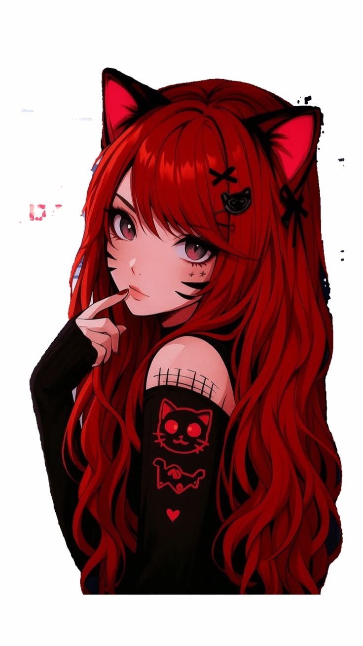 Cute Red PFP Aesthetic