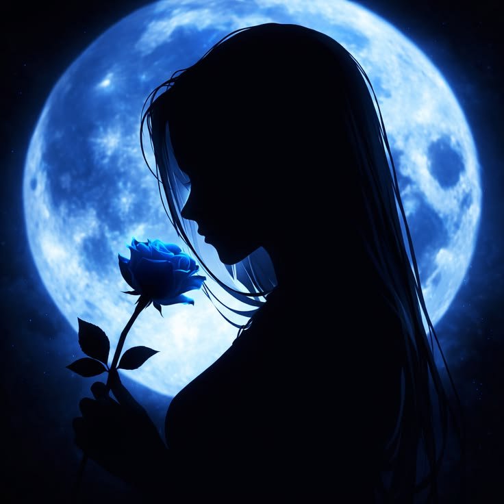 Blue PFP Girl