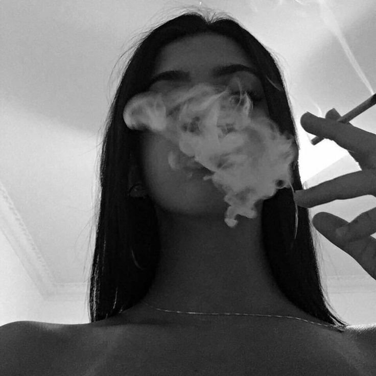 Smoking PFP Girl