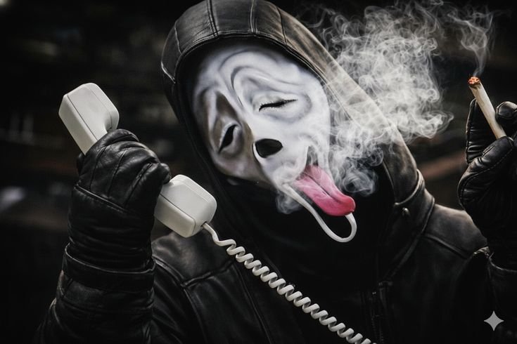 Ghostface Smoking PFP
