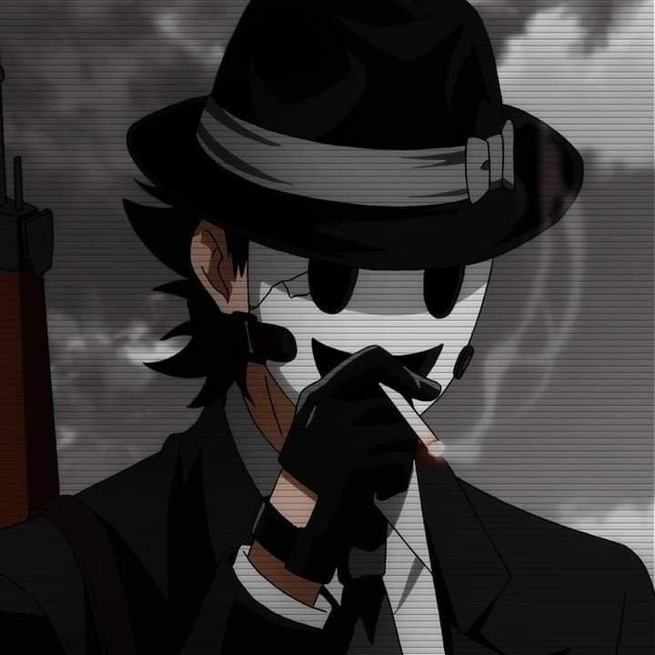 Smoking PFP Cartoon
