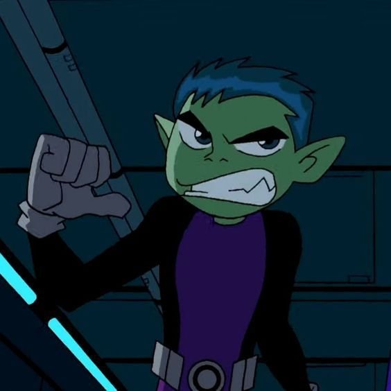 Beast Boy PFP Angry