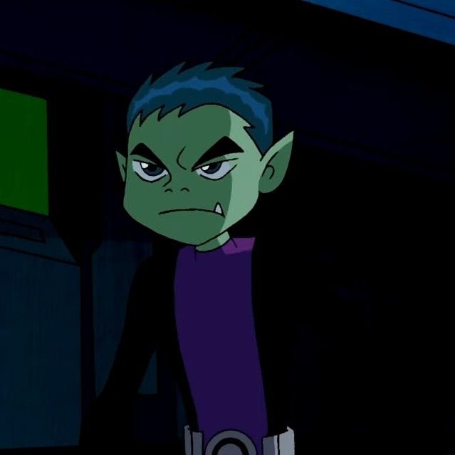 Beast Boy PFP Angry