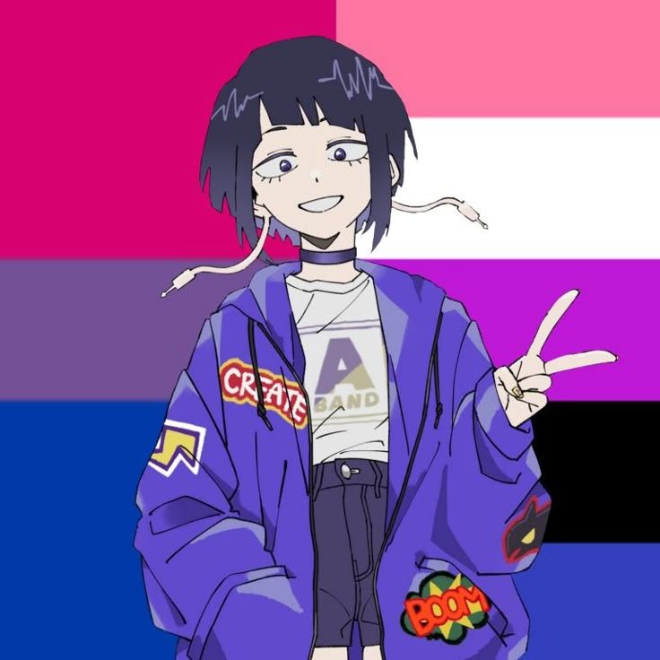 Bisexual Genderfluid PFP