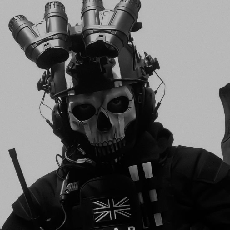 COD Black And White PFP