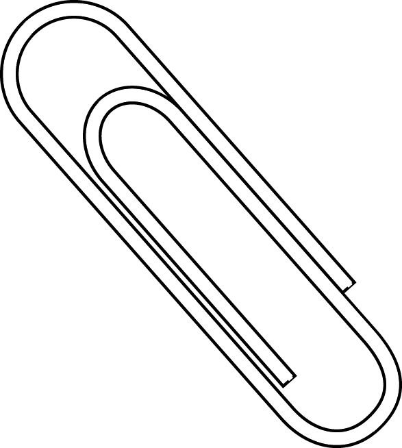 Clippy PFP Black And White