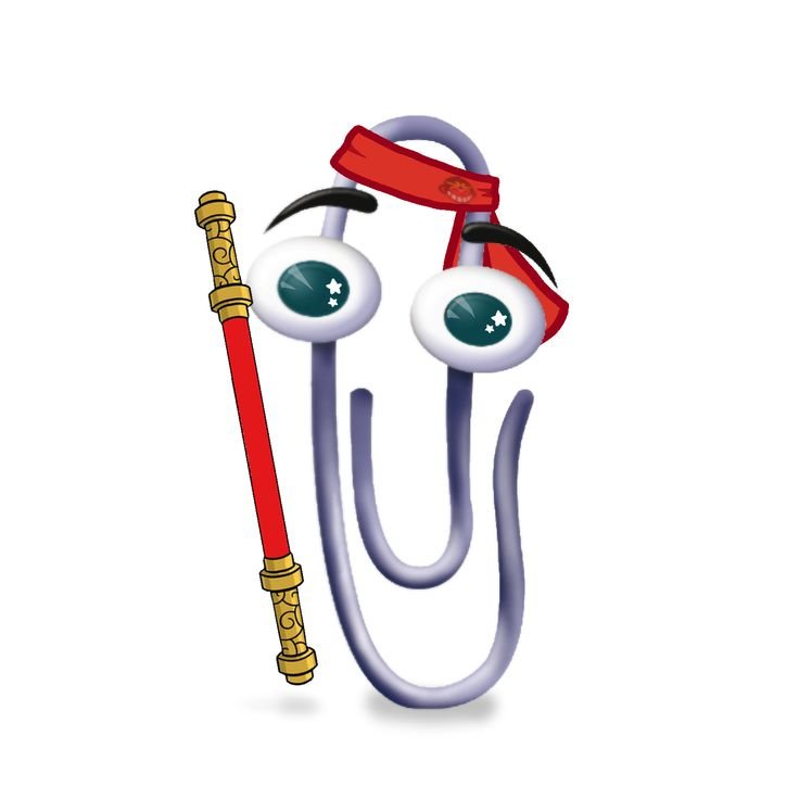 Clippy PFP Cartoon
