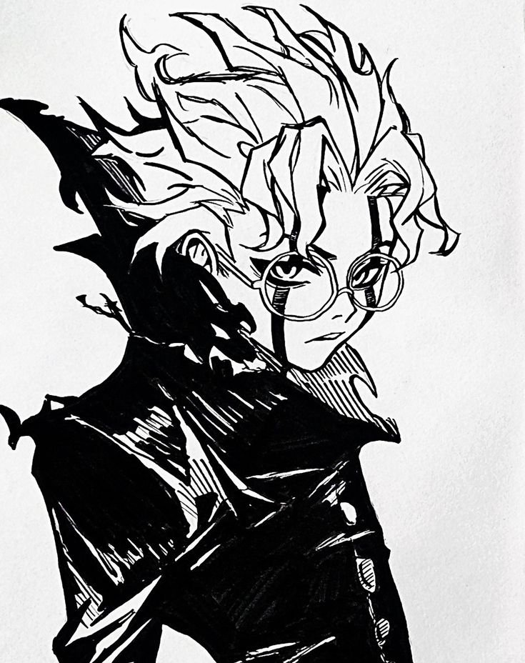 Dandadan PFP Black And White