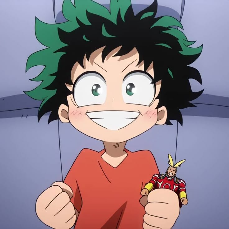 Deku PFP Happy