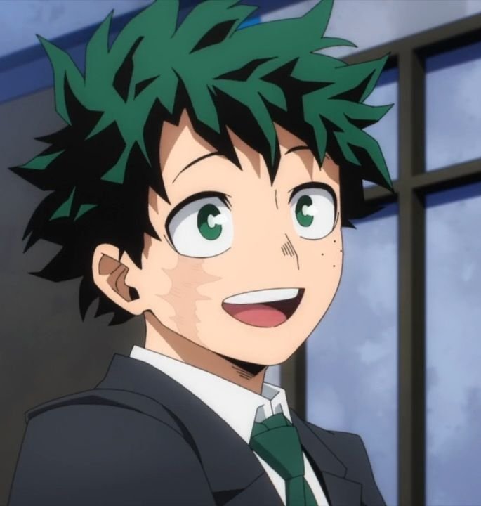 Deku PFP Smiling