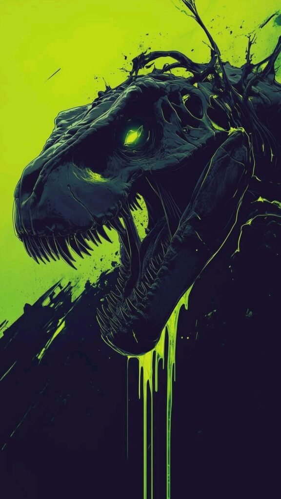 Dinosaur PFP Green