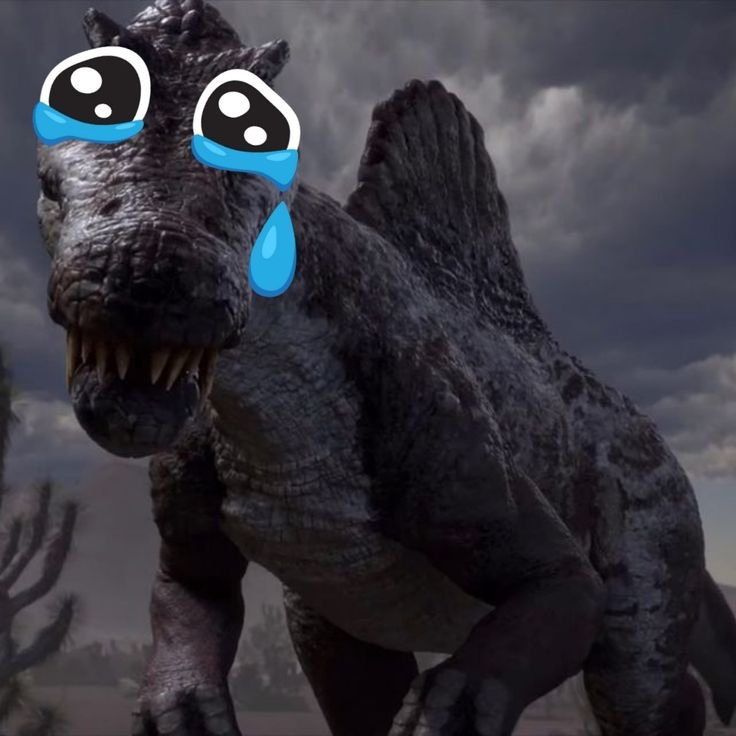 Dinosaur PFP Sad