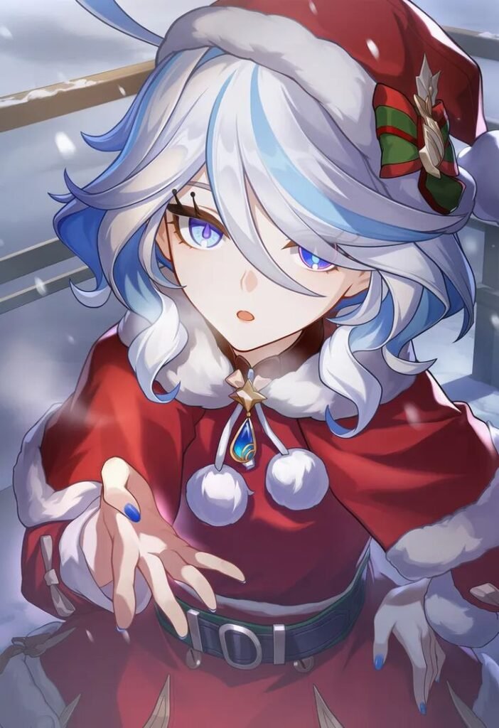 Furina PFP Christmas