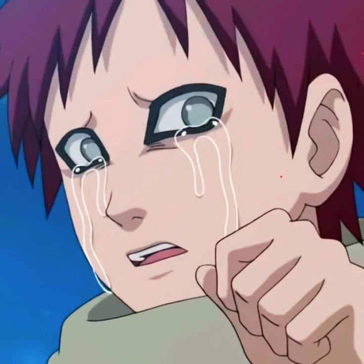 Gaara PFP Sad