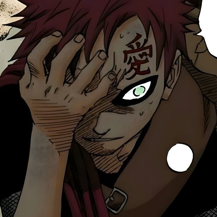 Gaara PFP Scary