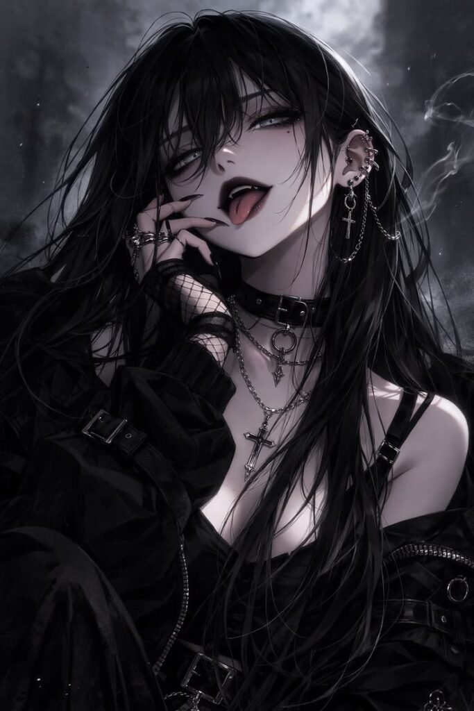 Goth Vampire PFP