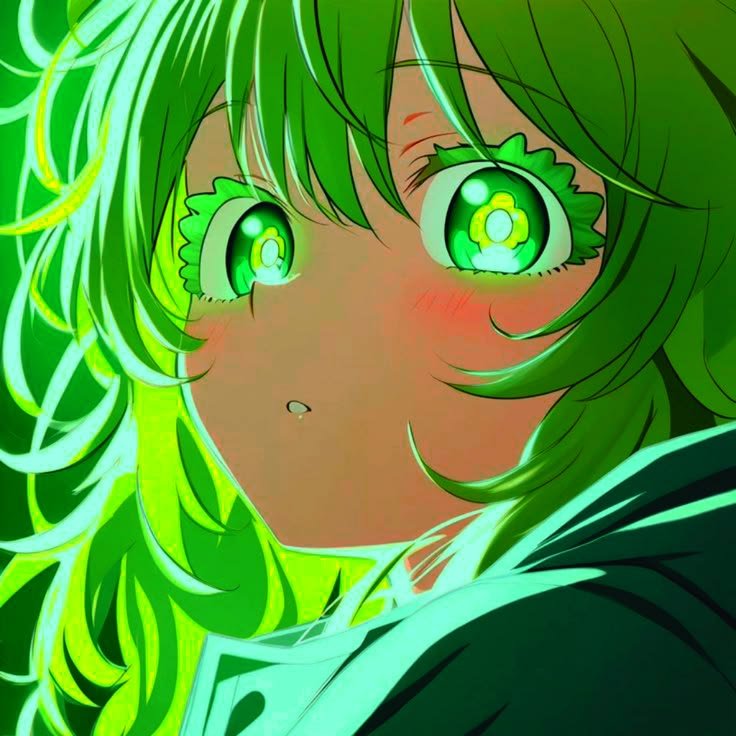 Green Anime PFP