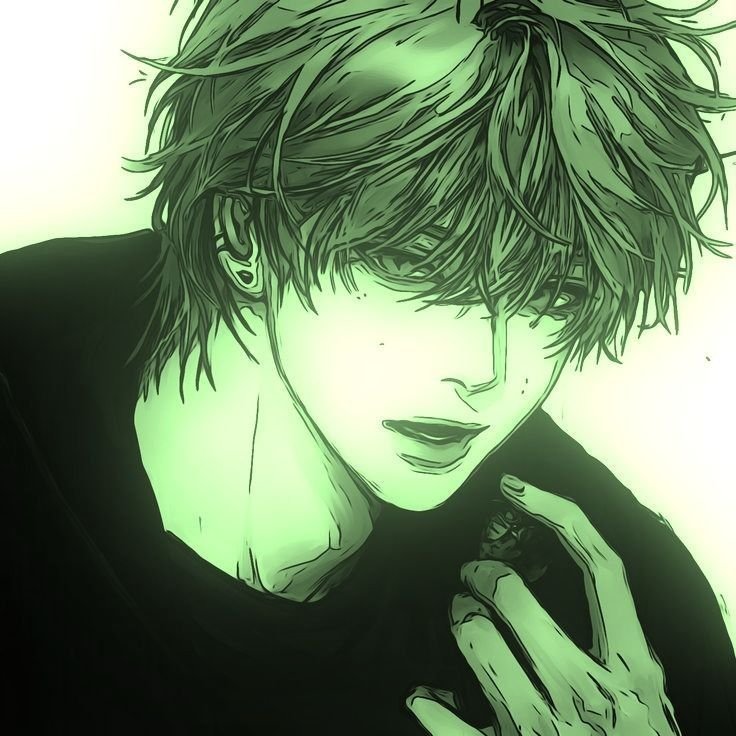 Green Anime PFP