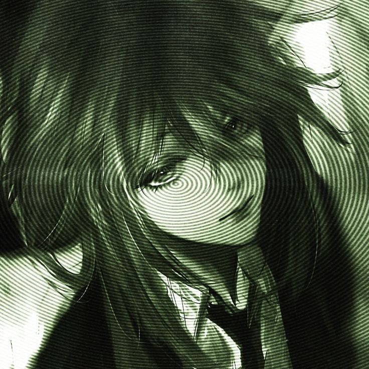 Green PFP Black And White