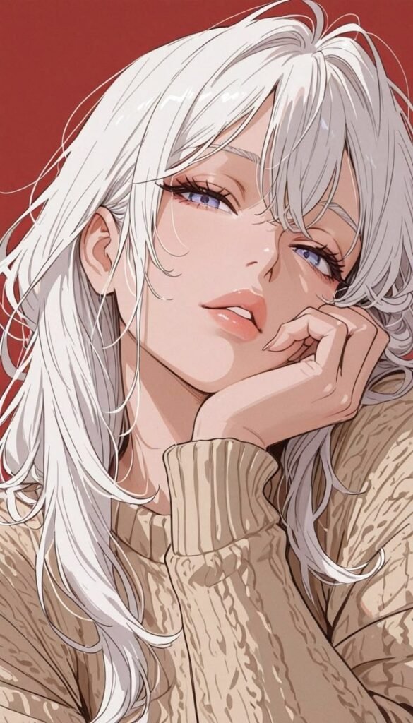 Hot Anime Girl PFP For Instagram