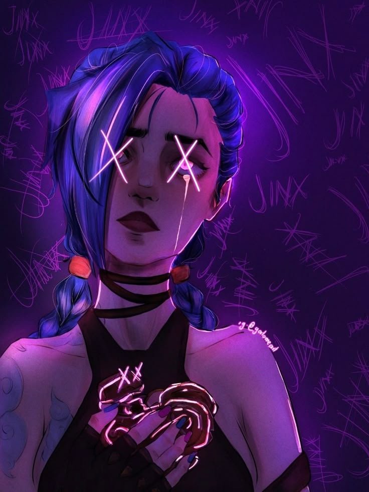 Jinx PFP Sad