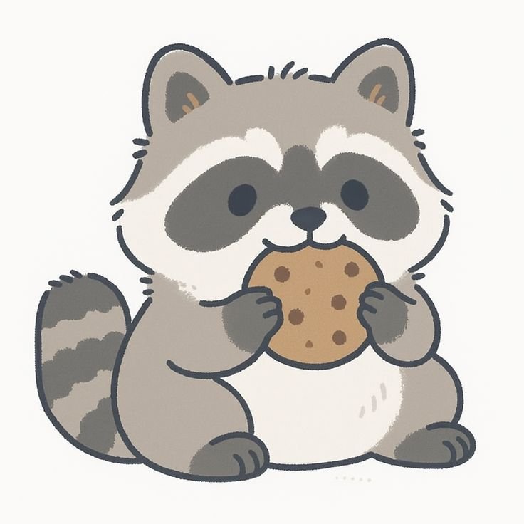 Raccoon Drawing Cartoon