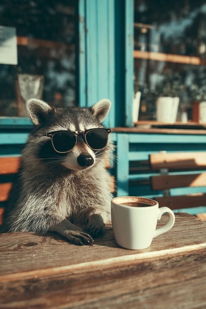 Raccoon PFP Aesthetic