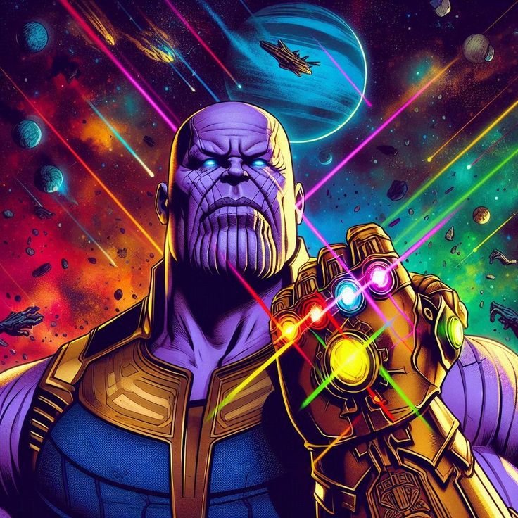 Thanos PFP Anime