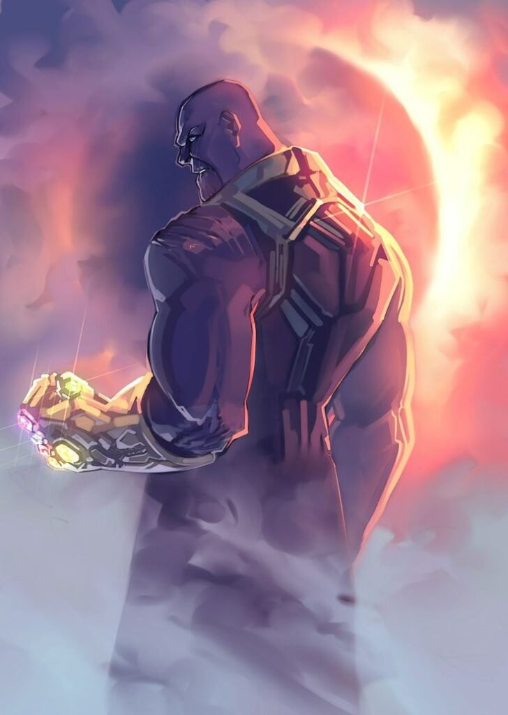 Thanos PFP Anime
