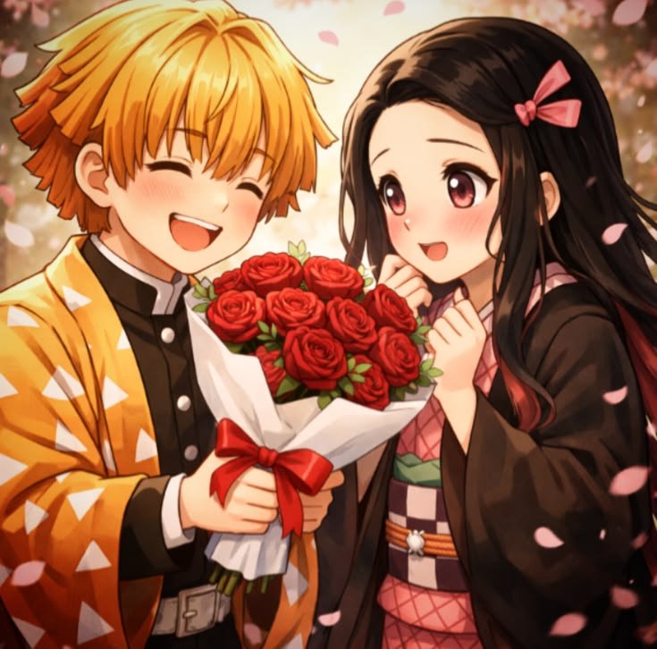 Zenitsu And Nezuko PFP
